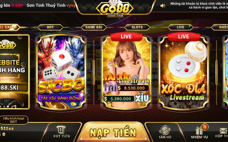 Mỗi người chơi chỉ có thể tạo một và chỉ một tài khoản