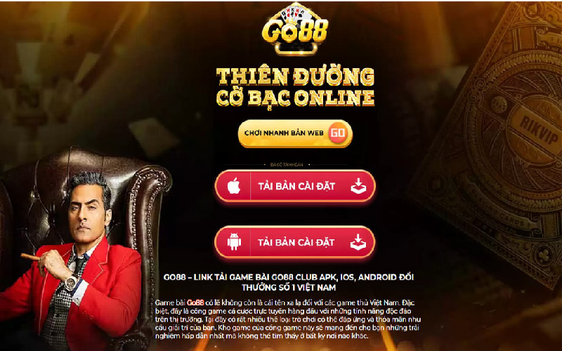 Hướng dẫn tải app Go88 cho điện thoại Android và IOS 